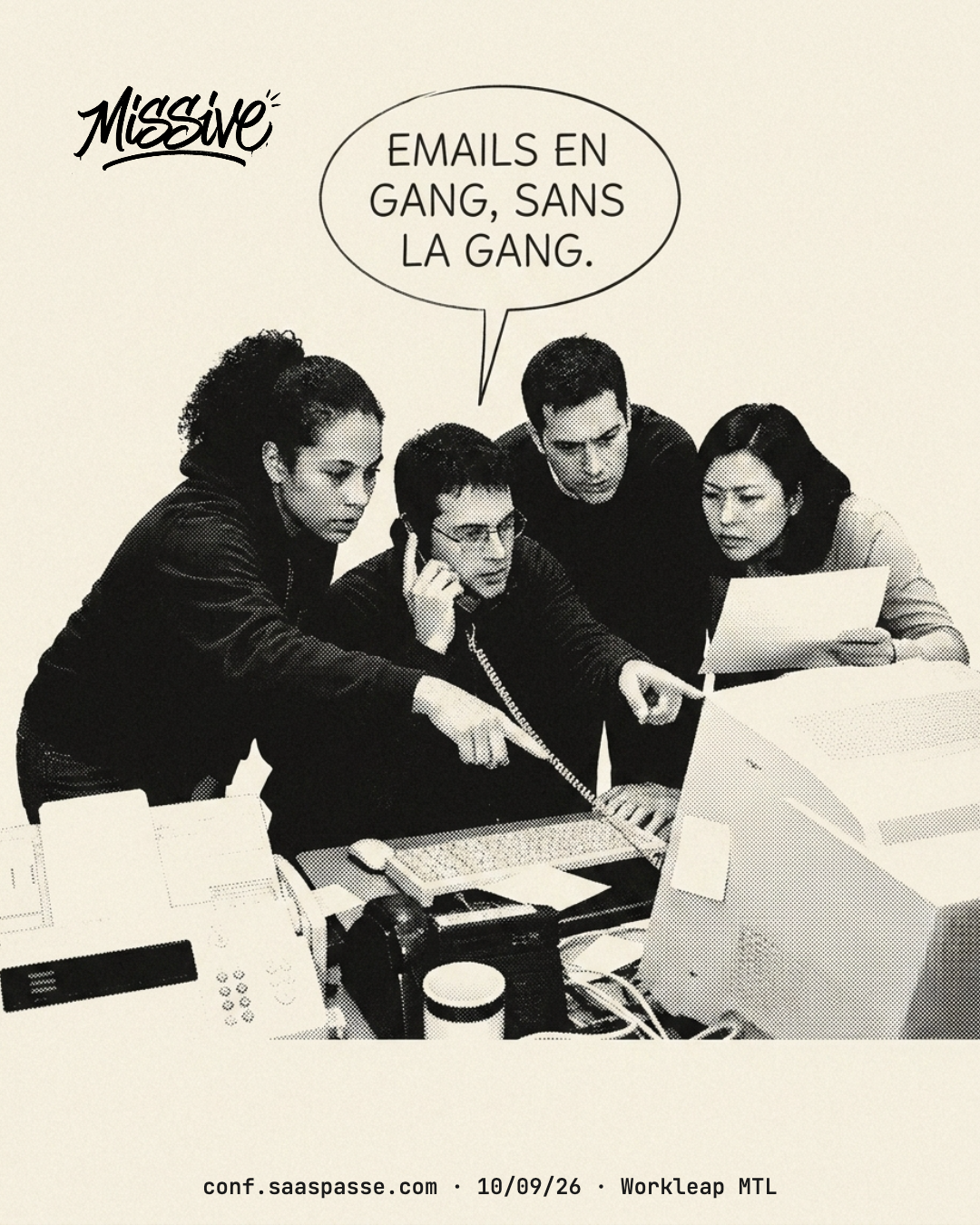 Affiche Missive · Conf '26