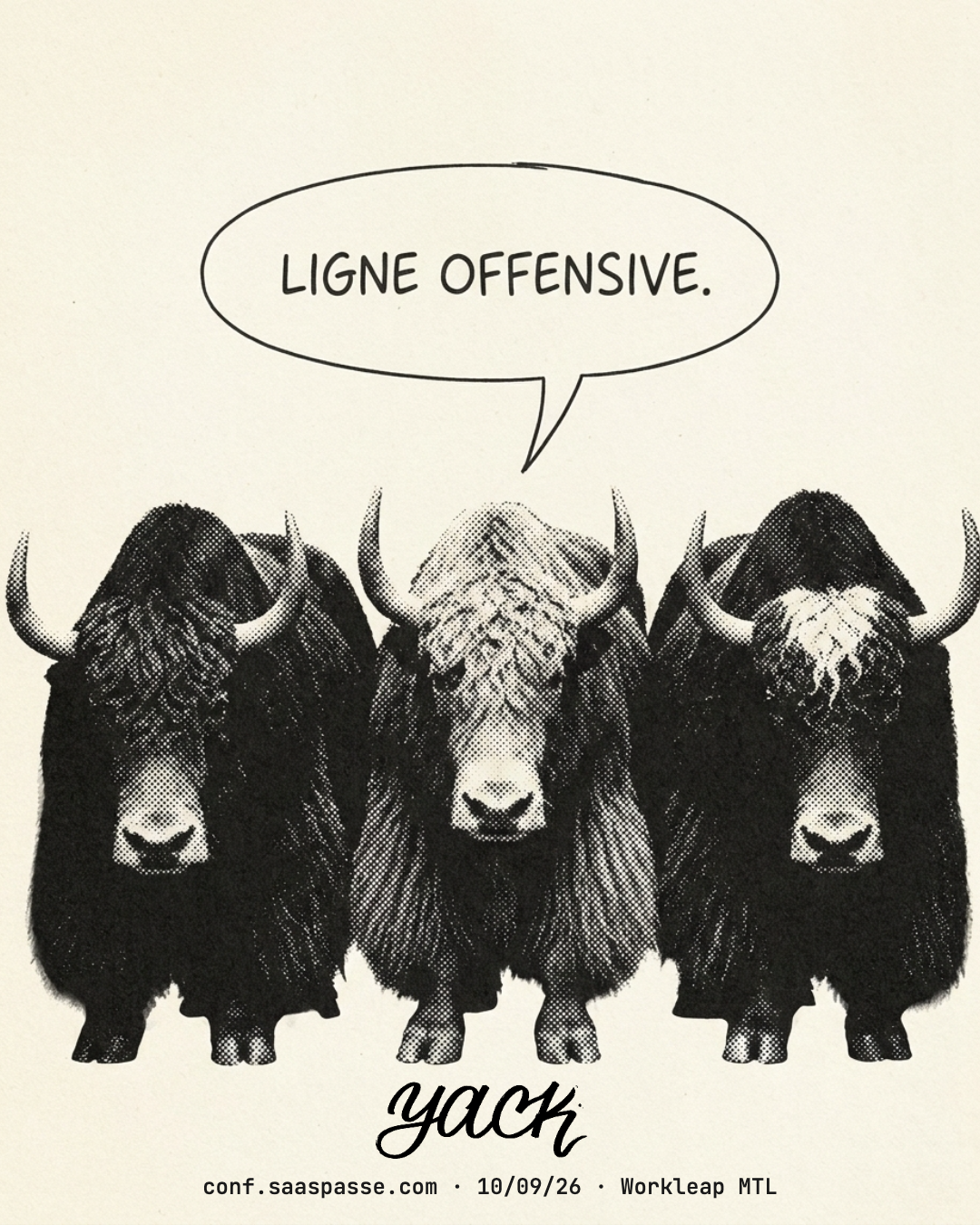 Affiche Yack · Conf '26